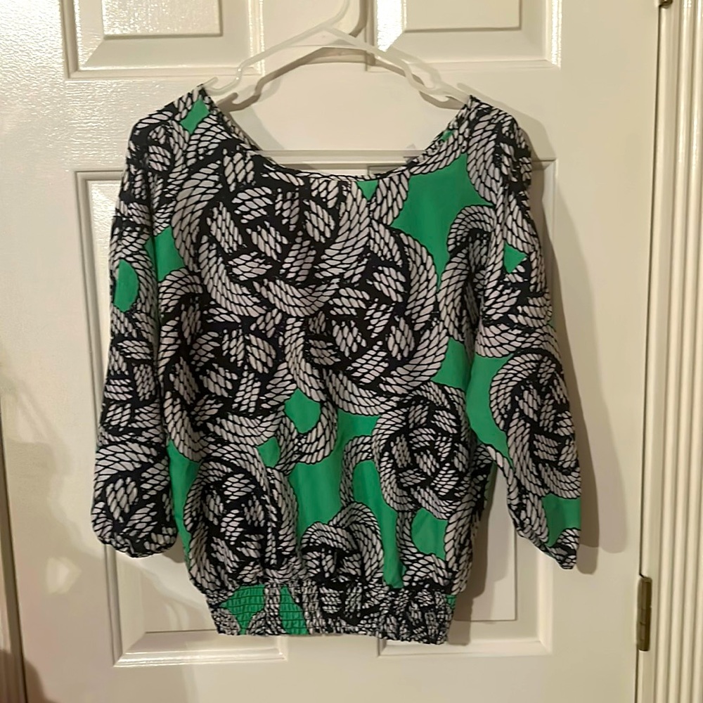 Beautiful New York and Company Nautical inspired Top
